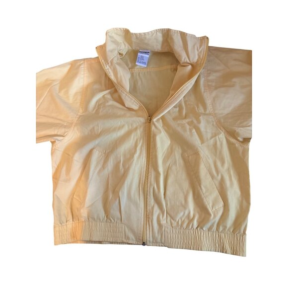 Vintage 80s Koret Retro Indie Preppy Women's Cotton Blend Jacket Large Pockets - Picture 4 of 9